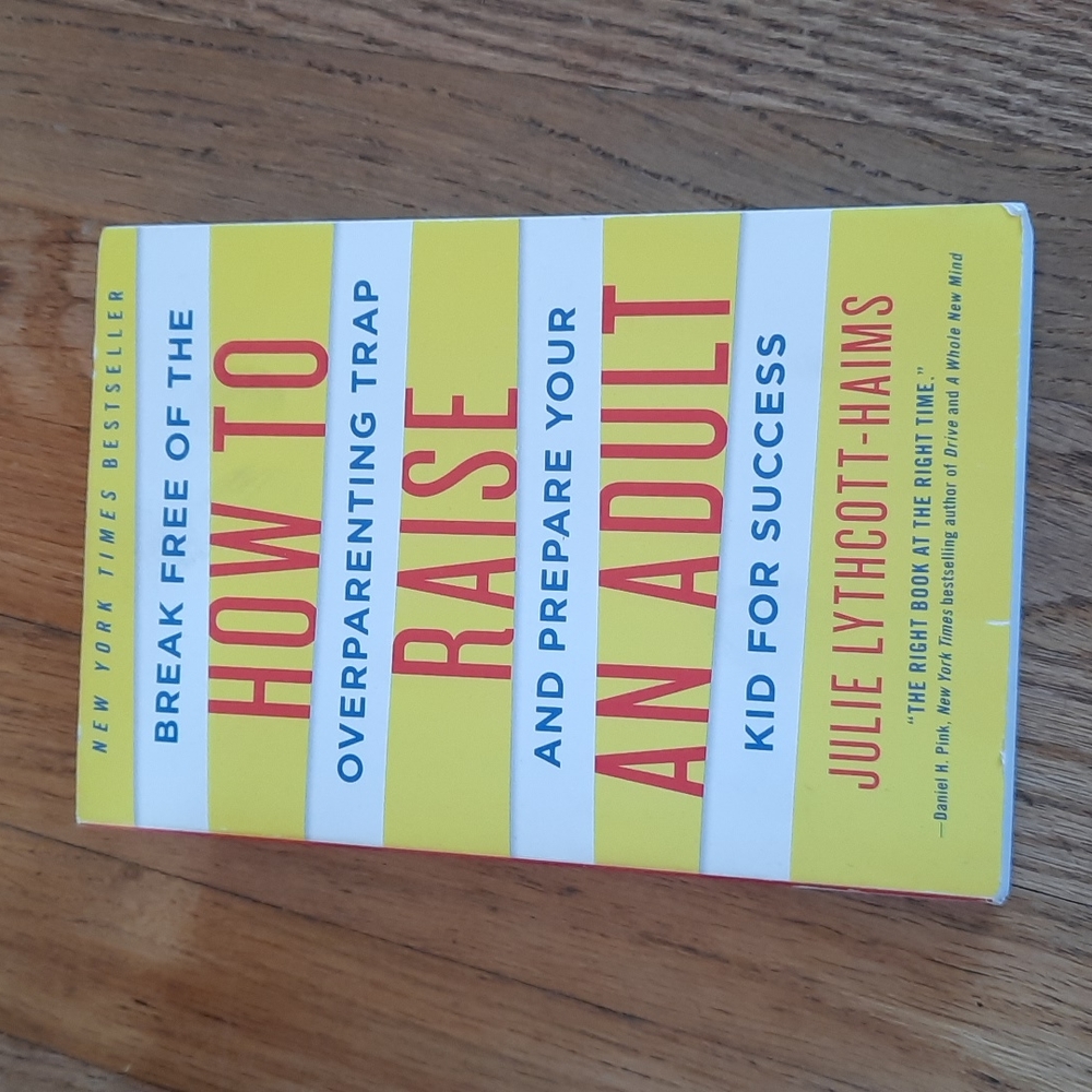 How To Raise An Adult book